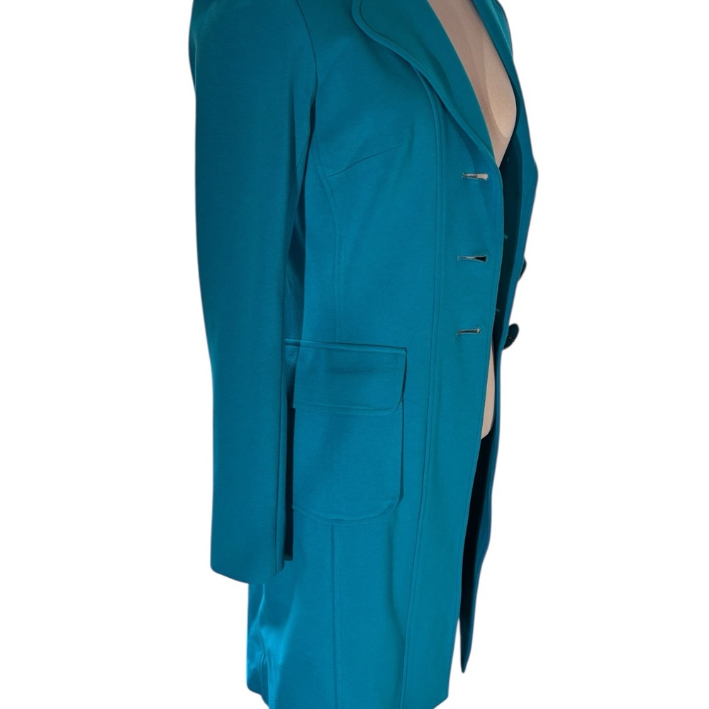 Cache Contour dress coat women’s small silk lining - Picture 3 of 7